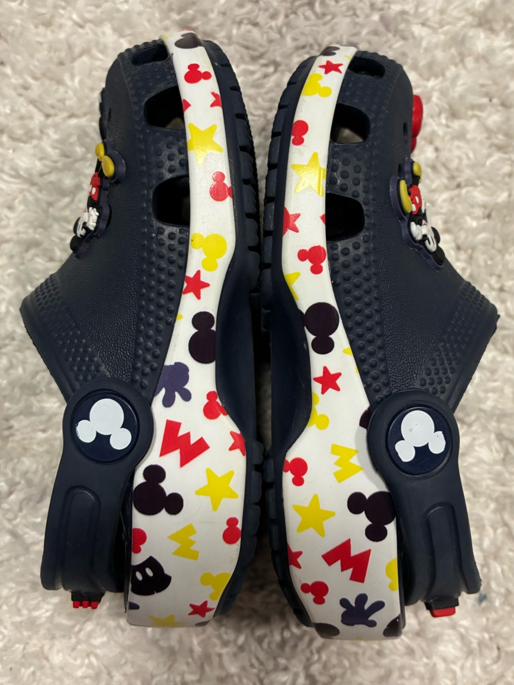 Mickey Mouse Toddler Crocs 8c - Picture 8 of 9